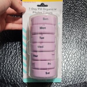 Premier Lavender Weekly Pill Organizer